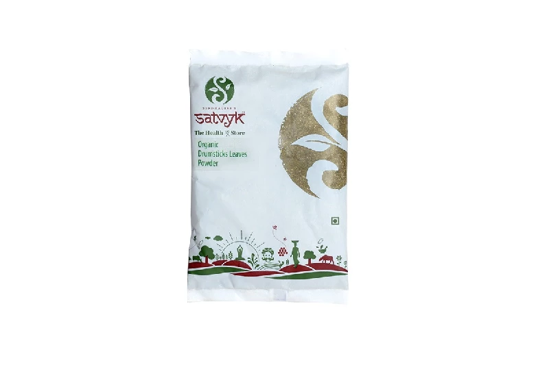 Satvyk Organic Drumsticks Leaves Powder, 100 g-1.webp